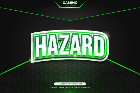 Bold Green Game Text Style Effect: Instant Impact