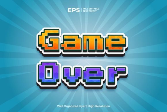 Level Up Your Projects with This Retro Game Over Text Effect