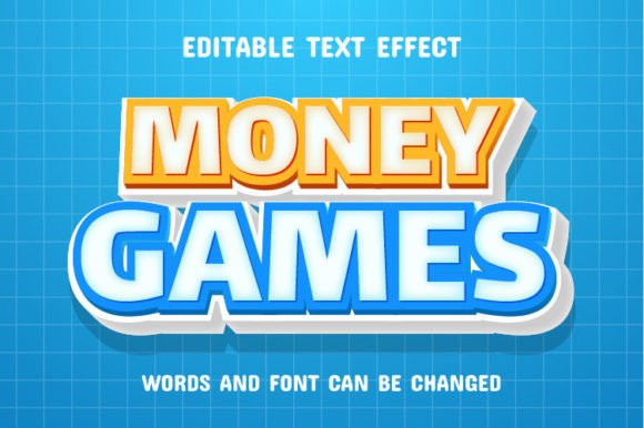 Money Game 3D Text Effect: Bold Typography That Commands Attention