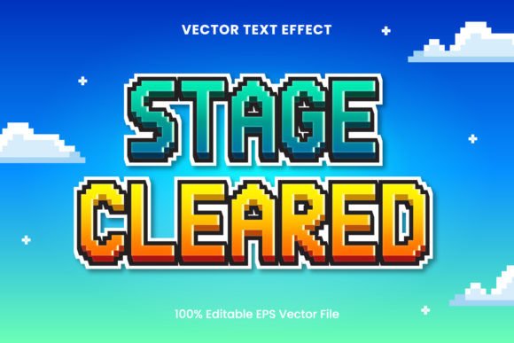 Pixel Perfect: Crafting Nostalgic Graphics with Vector Text