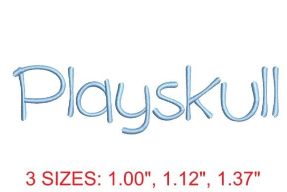 Playful Stitches: Unleash Creativity with the Playskull Font