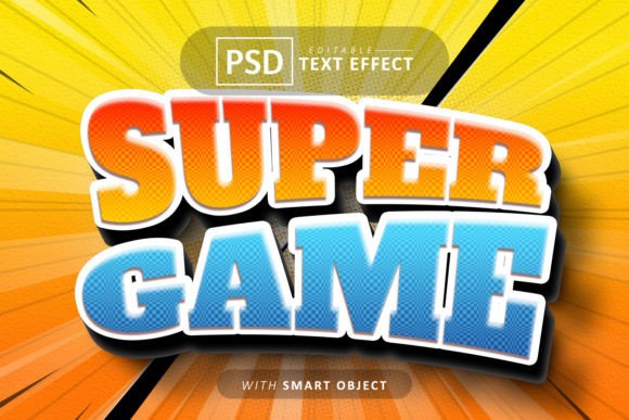 Super Game Text Effect Editable: Unlock Dynamic Typography